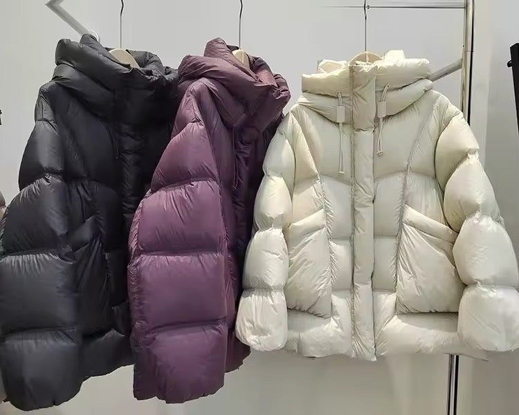 Women's Burgundy Down Jacket: Warm, Stylish, and Sustainable