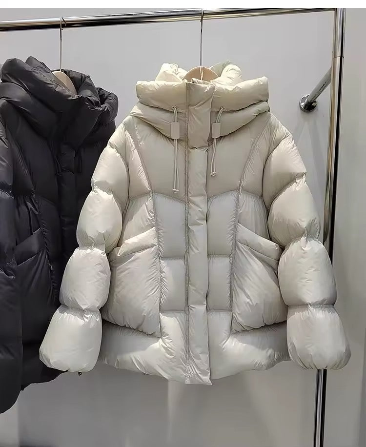 Women's Burgundy Down Jacket: Warm, Stylish, and Sustainable