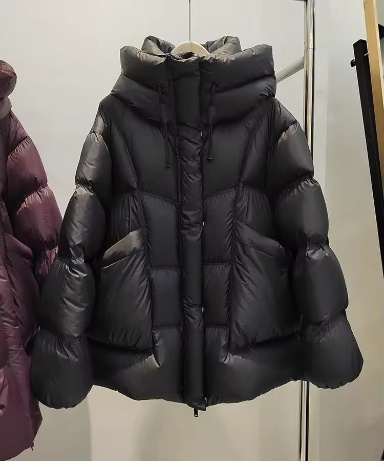 Women's Burgundy Down Jacket: Warm, Stylish, and Sustainable