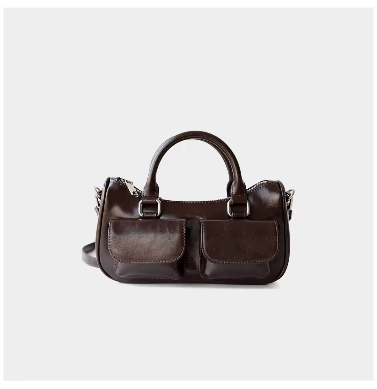 Luxurious Handmade Leather Bag. Timeless Leather Handbag: A Classic for Any Wardrobe