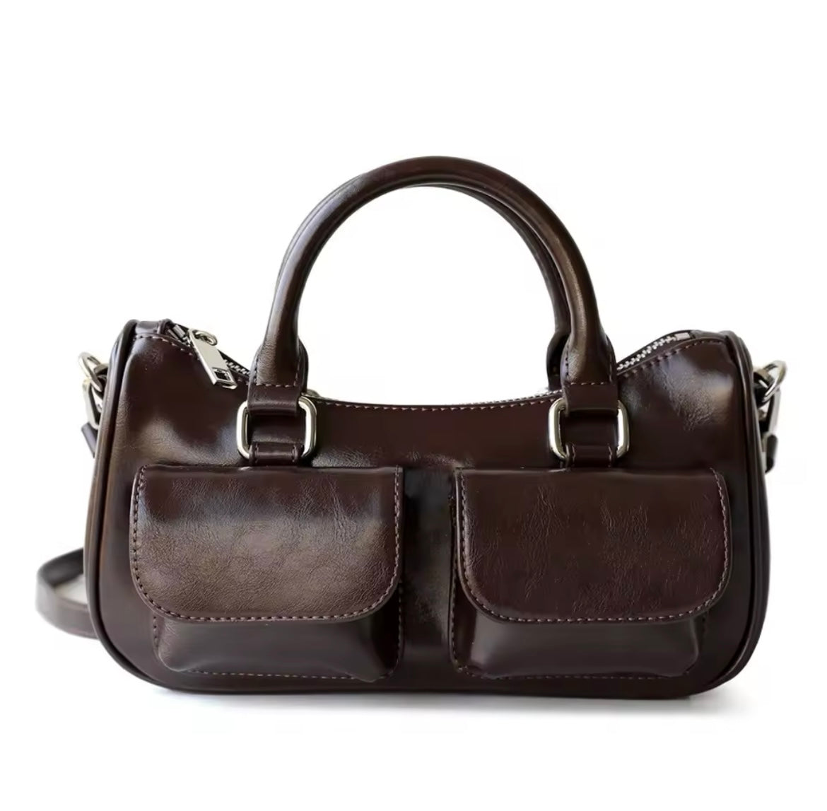 Luxurious Handmade Leather Bag. Timeless Leather Handbag: A Classic for Any Wardrobe