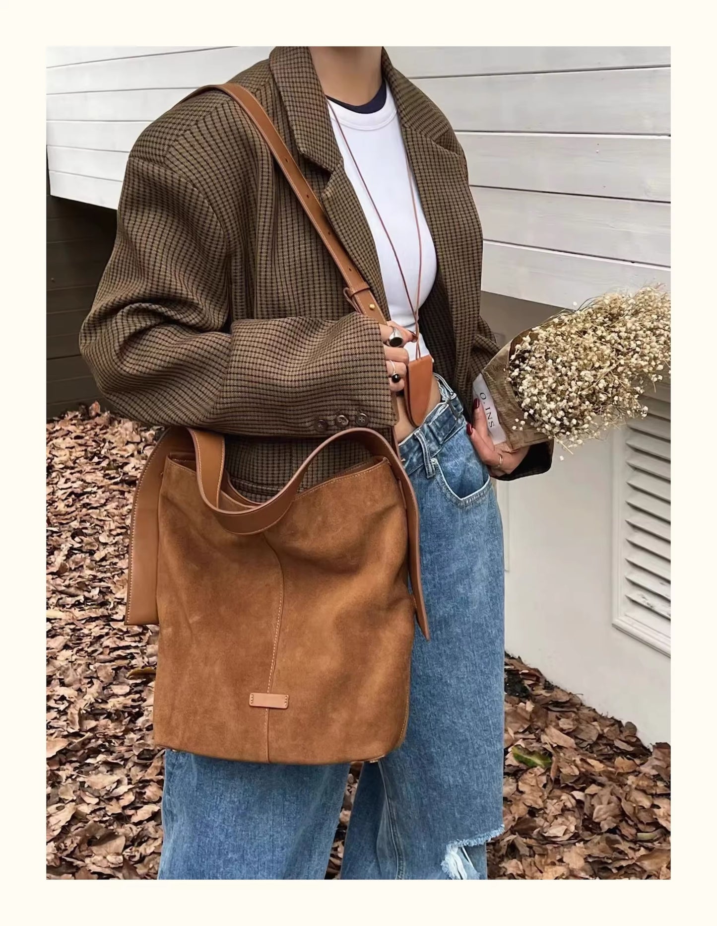 Luxurious Handmade Leather Bag. Your Perfect Everyday Bag