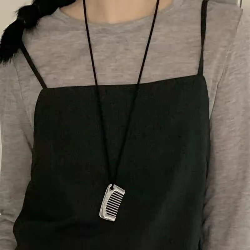Boho Chic Hair Comb Pendant. Womens pendants