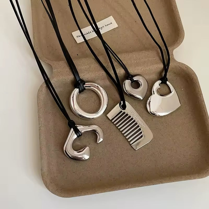 Boho Chic Hair Comb Pendant. Womens pendants