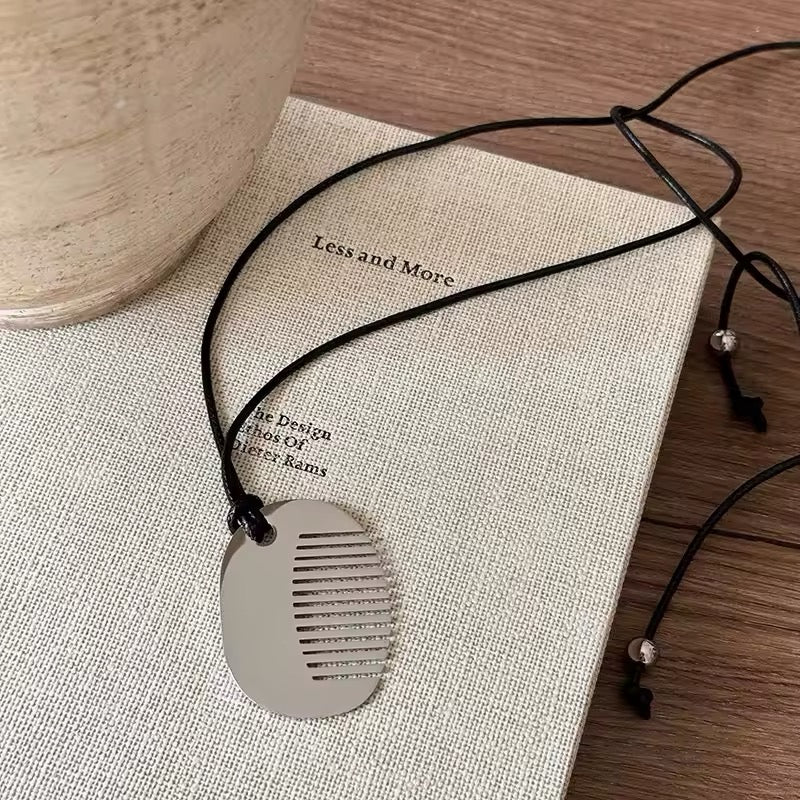 Boho Chic Hair Comb Pendant. Womens pendants