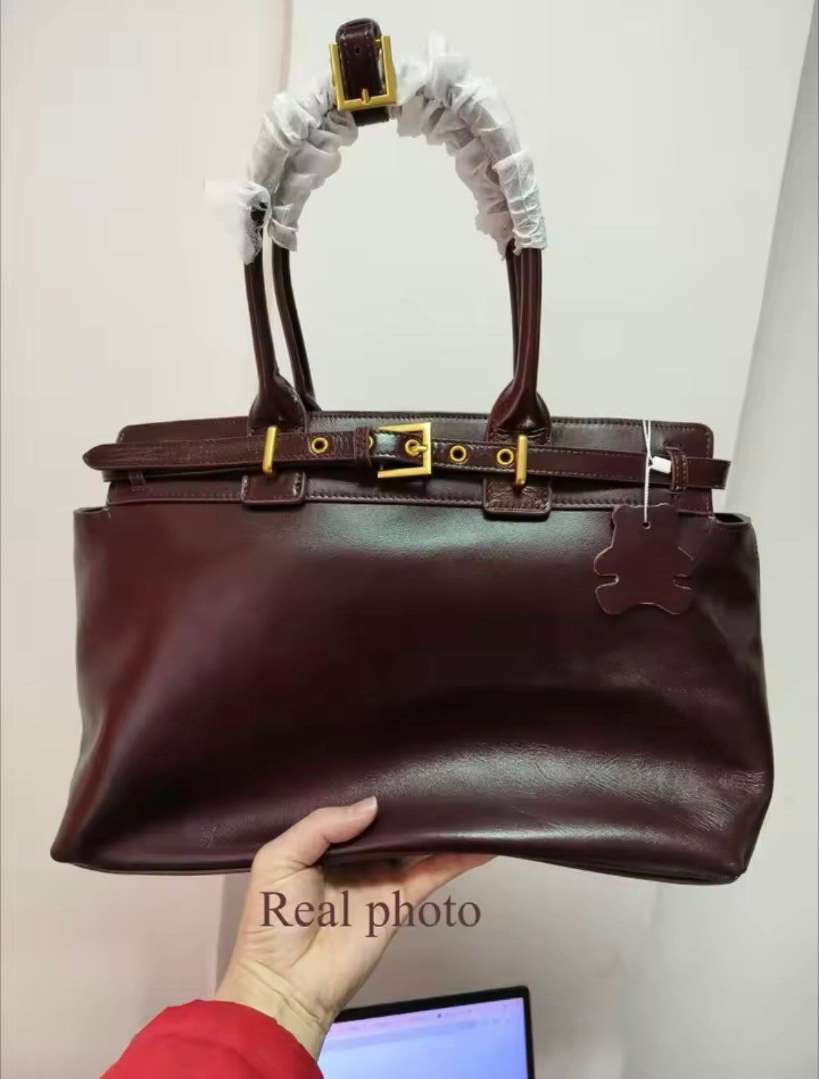 Vintage Charm: Handmade Women's Retro Suede Bag