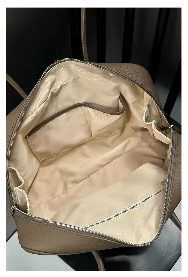 Handmade Leather tote bag: Unique and Sustainable. Genuine Leather Bag