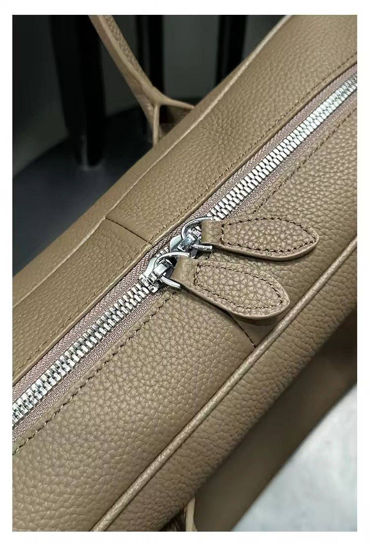 Handmade Leather tote bag: Unique and Sustainable. Genuine Leather Bag