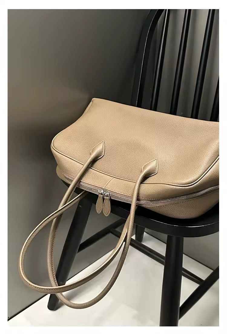 Handmade Leather tote bag: Unique and Sustainable. Genuine Leather Bag