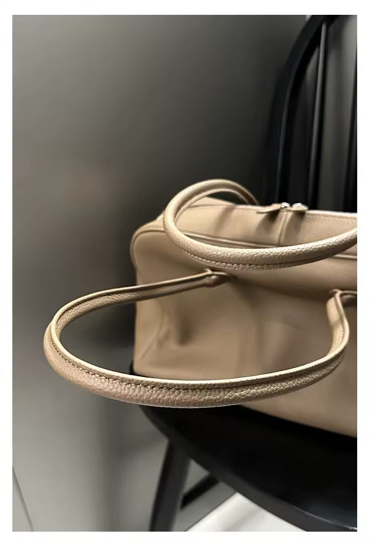 Handmade Leather tote bag: Unique and Sustainable. Genuine Leather Bag
