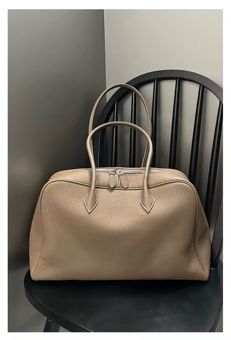 Handmade Leather tote bag: Unique and Sustainable. Genuine Leather Bag