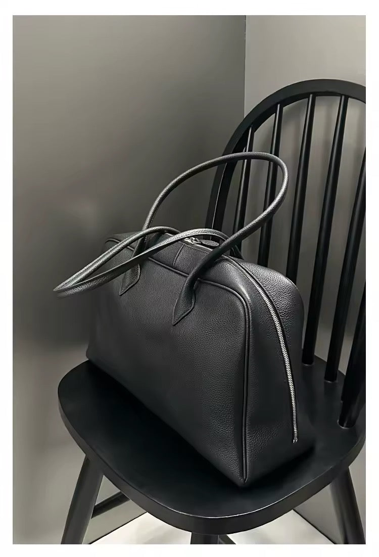Handmade Leather tote bag: Unique and Sustainable. Genuine Leather Bag