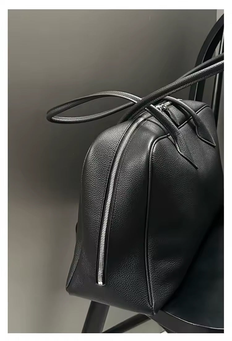Handmade Leather tote bag: Unique and Sustainable. Genuine Leather Bag