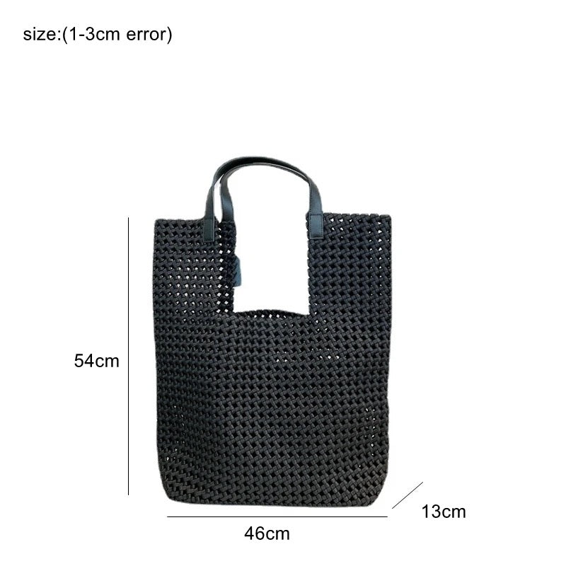 Stylish Woven Leather Bag for Women