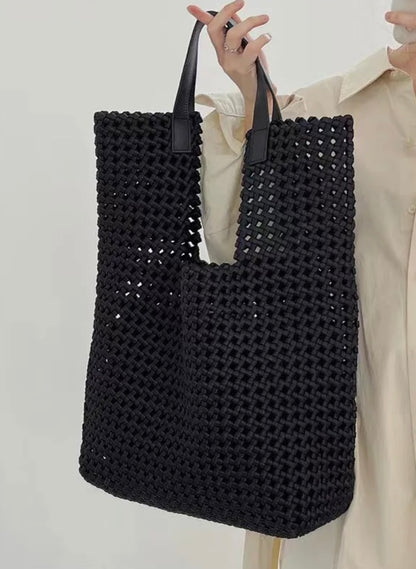 Stylish Woven Leather Bag for Women