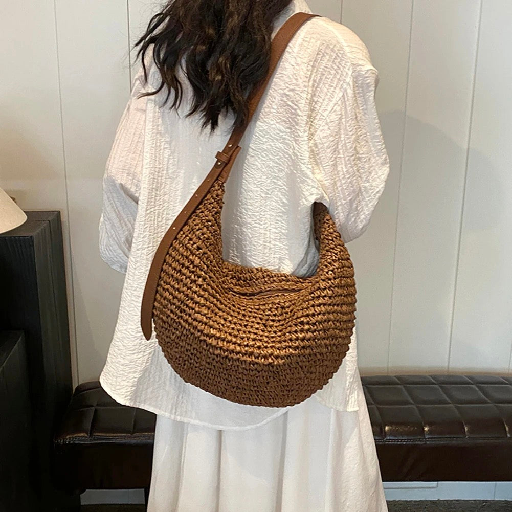 Elegant Lightweight Woven Bag for Women