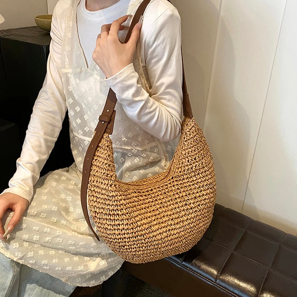 Elegant Lightweight Woven Bag for Women