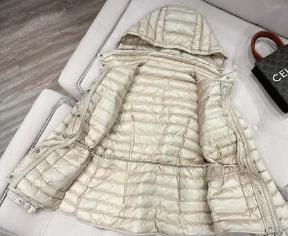 Women's Luxurious Duck Down Jacket with Hood