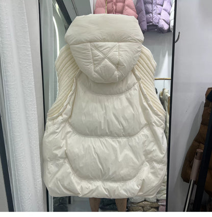 Luxurious Plus Size Women's Duck Down Vest