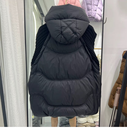 Luxurious Plus Size Women's Duck Down Vest