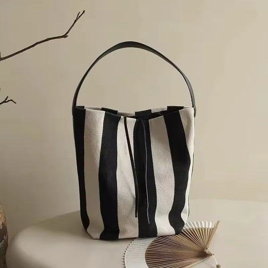 Trendy Women's Rag Shopper Bag