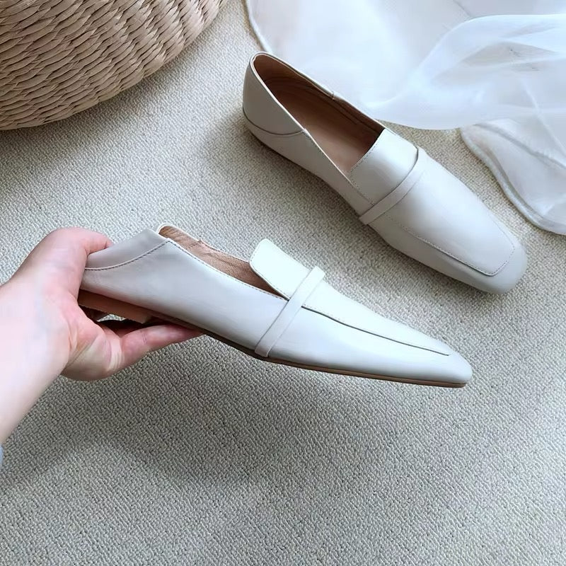 Handmade Women's Genuine Leather Loafers