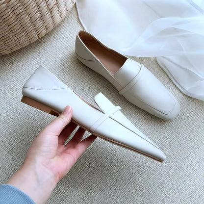 Handmade Women's Genuine Leather Loafers