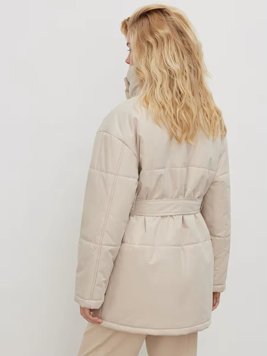 Chic Oversized Cotton Women's Coat – Effortless Style & Comfort