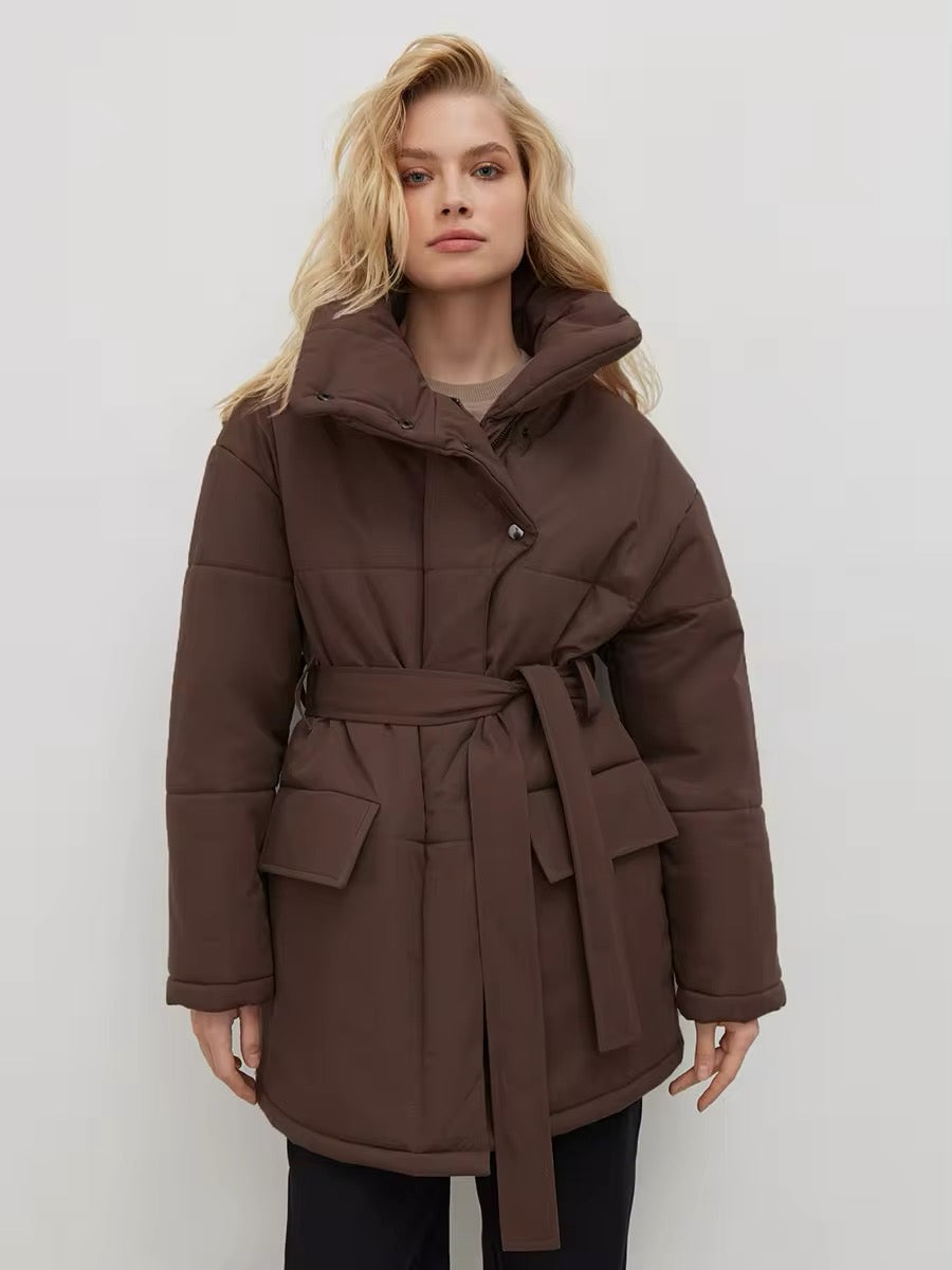 Chic Oversized Cotton Women's Coat – Effortless Style & Comfort