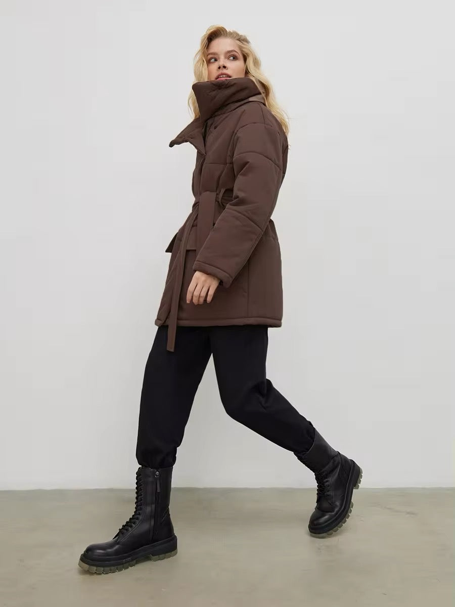 Chic Oversized Cotton Women's Coat – Effortless Style & Comfort