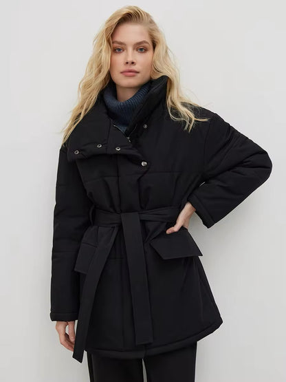 Chic Oversized Cotton Women's Coat – Effortless Style & Comfort