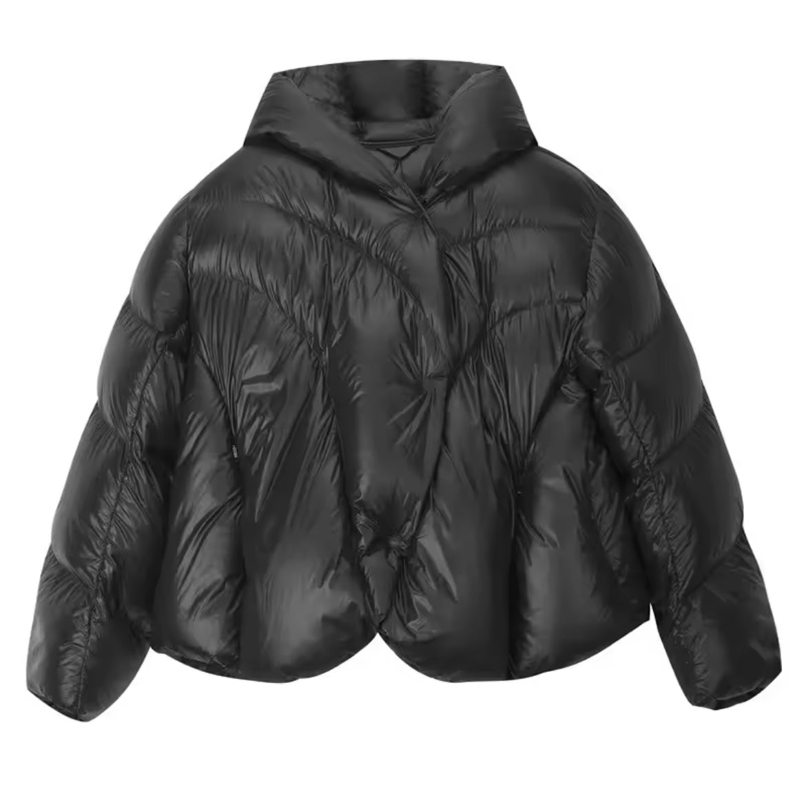 Cozy Women's Hooded Duck Down Jacket. Jacket big size