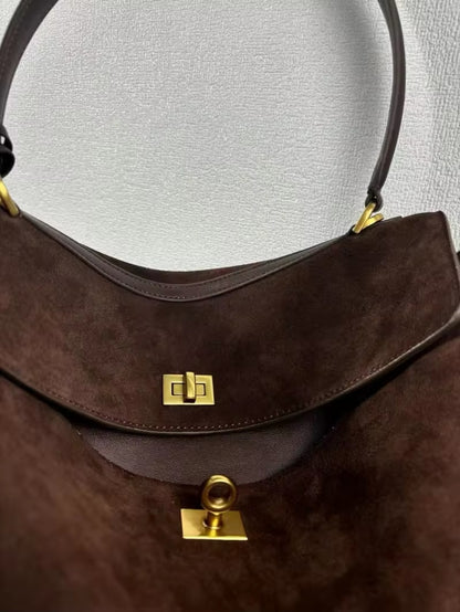 Chic Handmade Suede Bag – Elevate Your Style