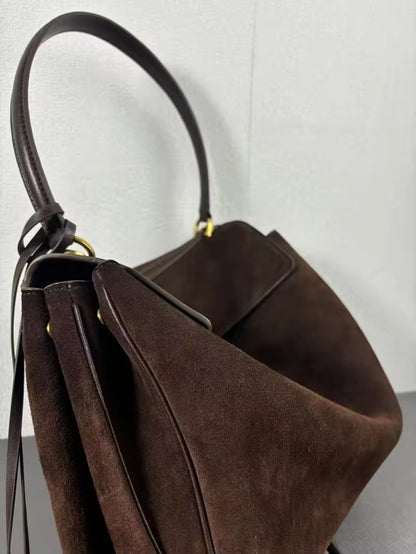 Chic Handmade Suede Bag – Elevate Your Style