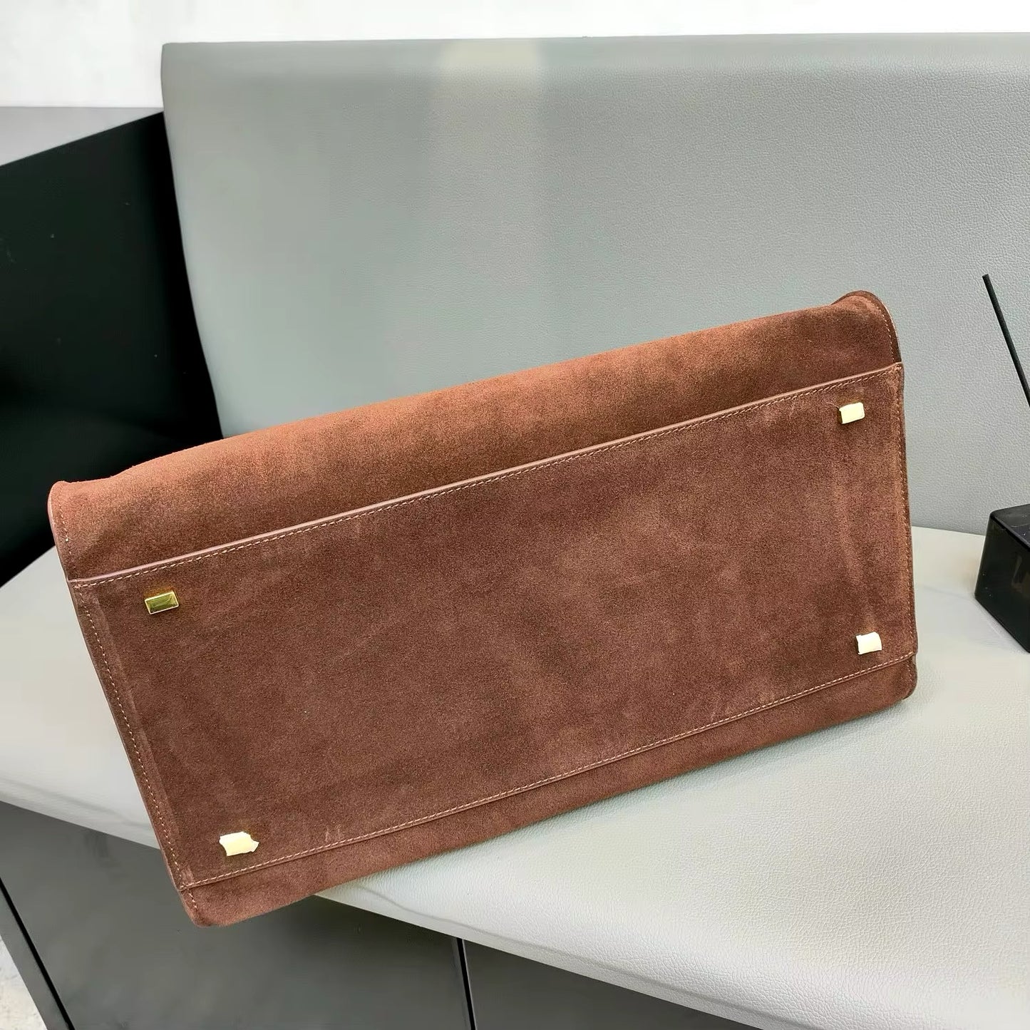 Trendy Women's Bag Made of Genuine Suede – Elevate Your Style