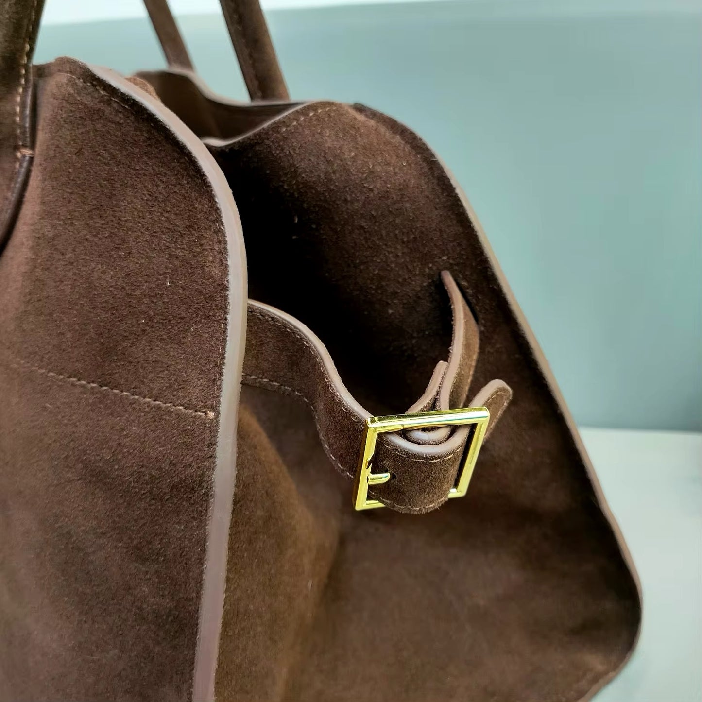 Trendy Women's Bag Made of Genuine Suede – Elevate Your Style