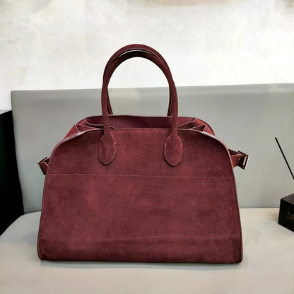 Trendy Women's Bag Made of Genuine Suede – Elevate Your Style