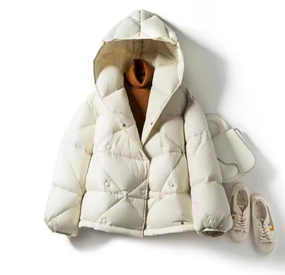 Stylish Women's Lightweight Duck Down Jacket – Perfect for Chilly Days