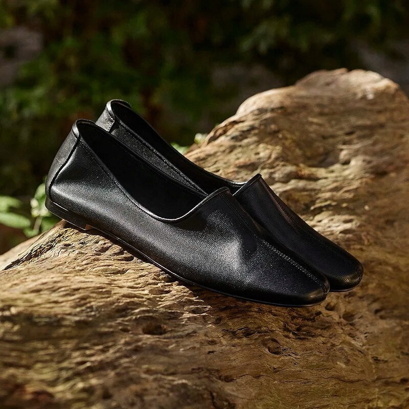 Loafer aus echtem Leder für Damen: Treten Sie ein in Stil und Komfort