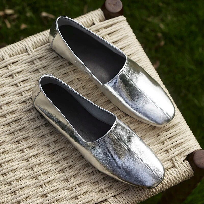 Women's Genuine Leather Loafers: Step into Style and Comfort