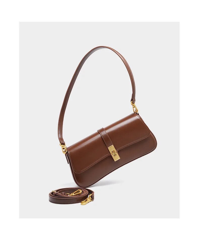 Exquisite handgefertigte Damen Ledertasche