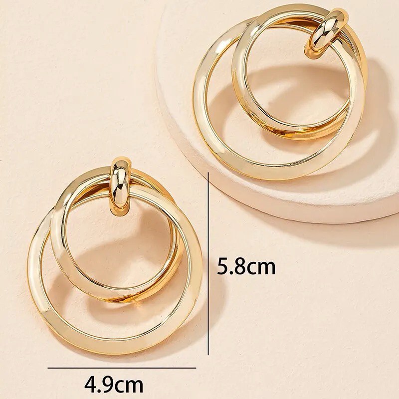 Elegant Big Women's Earrings