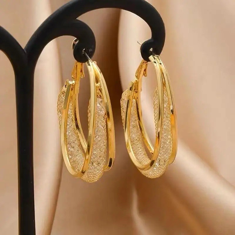 Lymphatic Drainage Weight Loss Hoop Earrings