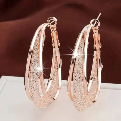 Lymphatic Drainage Weight Loss Hoop Earrings