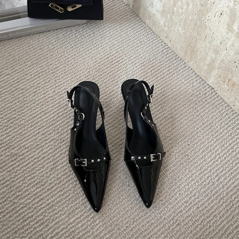 Eleganz aus Ökoleder: Slingback-Kollektion für Damen