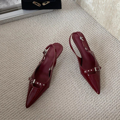 Eleganz aus Ökoleder: Slingback-Kollektion für Damen