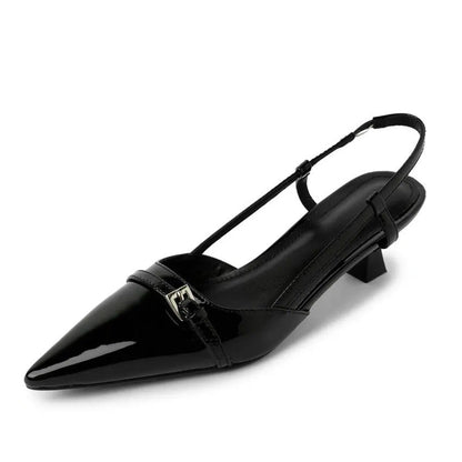 Von Handwerkern gefertigt: Slingback-Kollektion aus echtem Leder für Damen