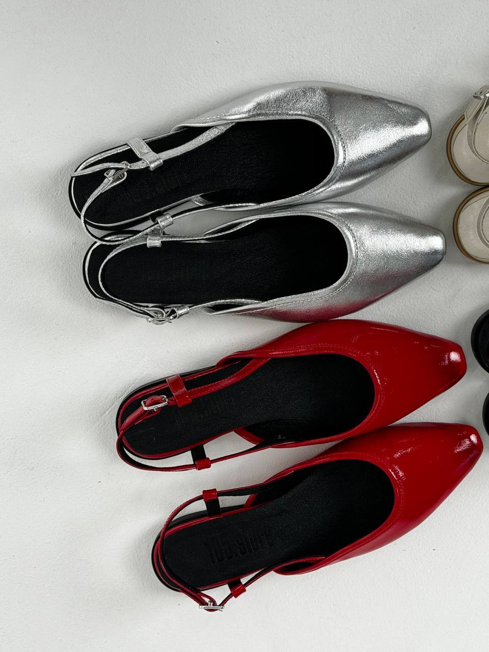 Handmade with Love: Women's Genuine Leather Slingbacks