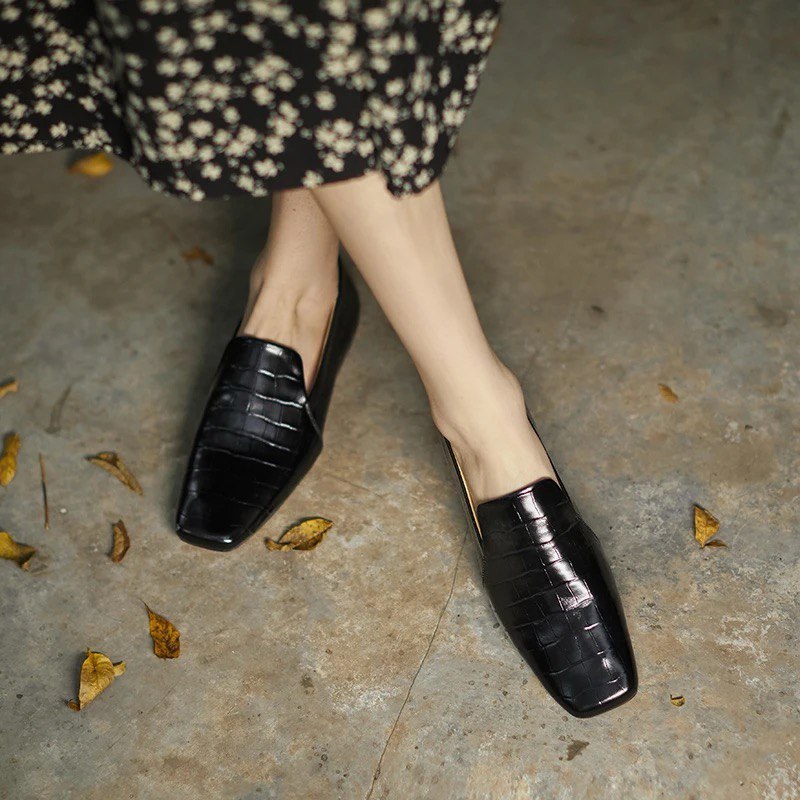 Women's Genuine Leather Loafers: Step into Style and Comfort