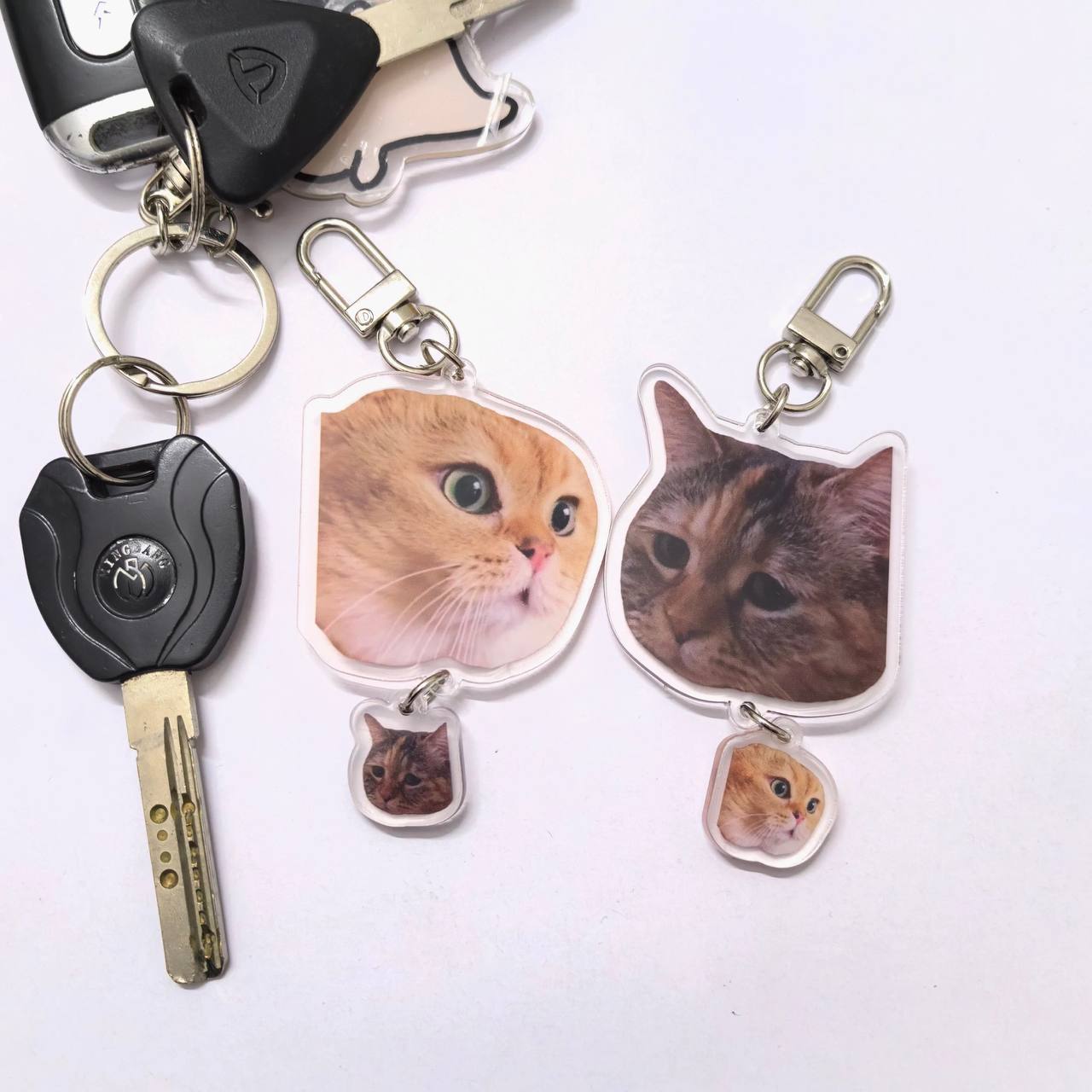 Perfect for Animal Lovers - Cat Keychains